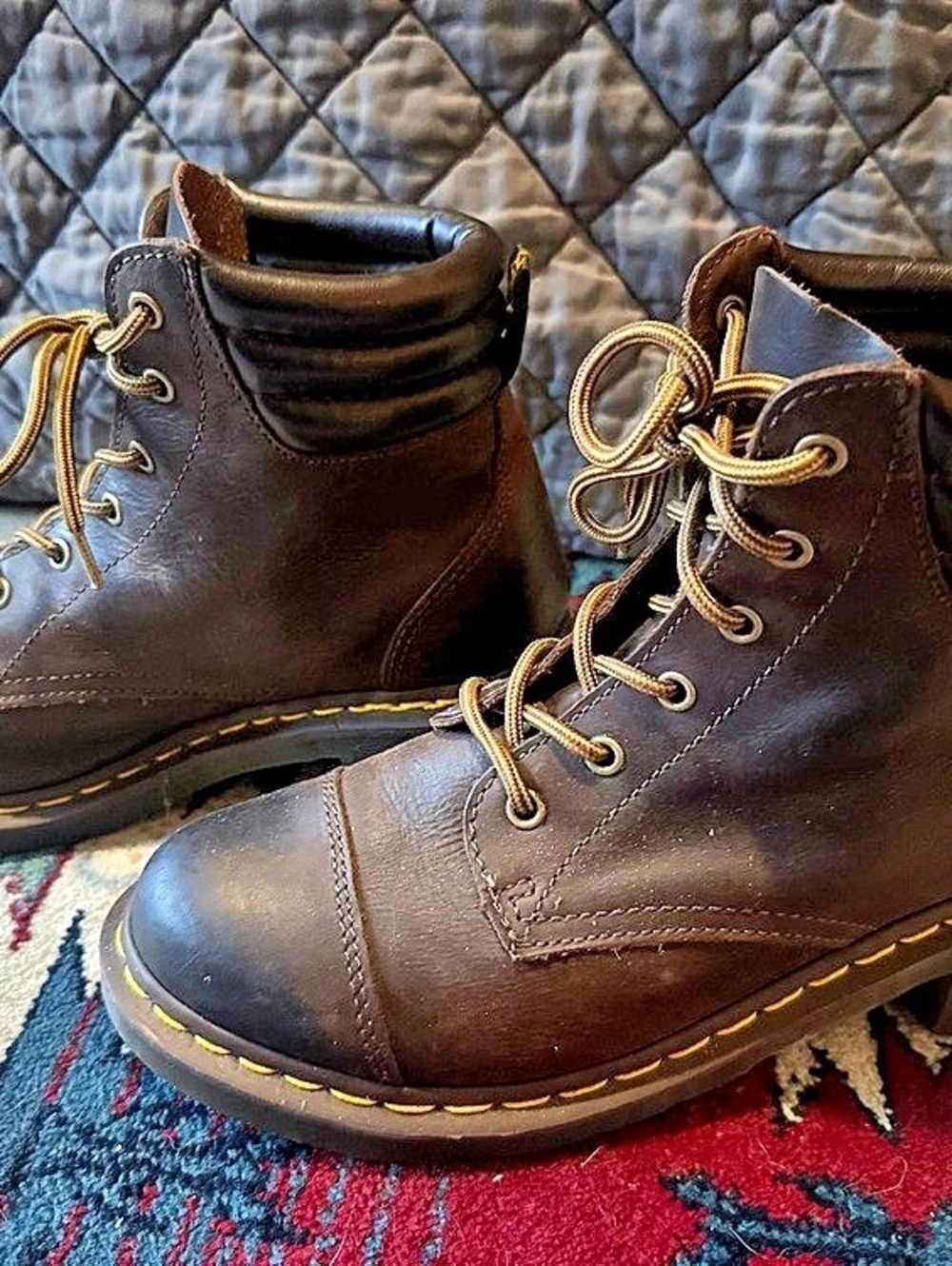 Dr. Martens Brown Combat Boots